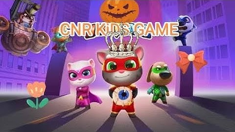 Talking Tom Hero Dash Walkthrough Gameplay Part 07 - Super Tom (iOS, Android) CNR TKG GAMES CHANNEL