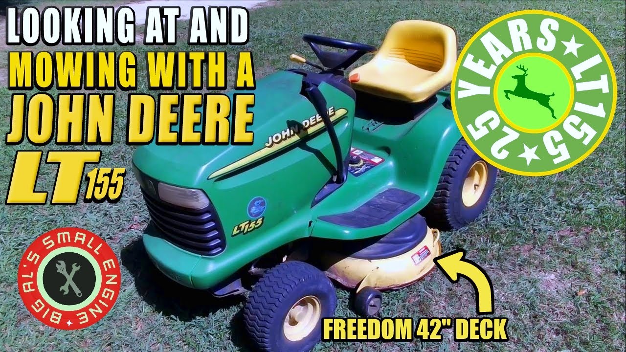 John deere 155 mower hotsell