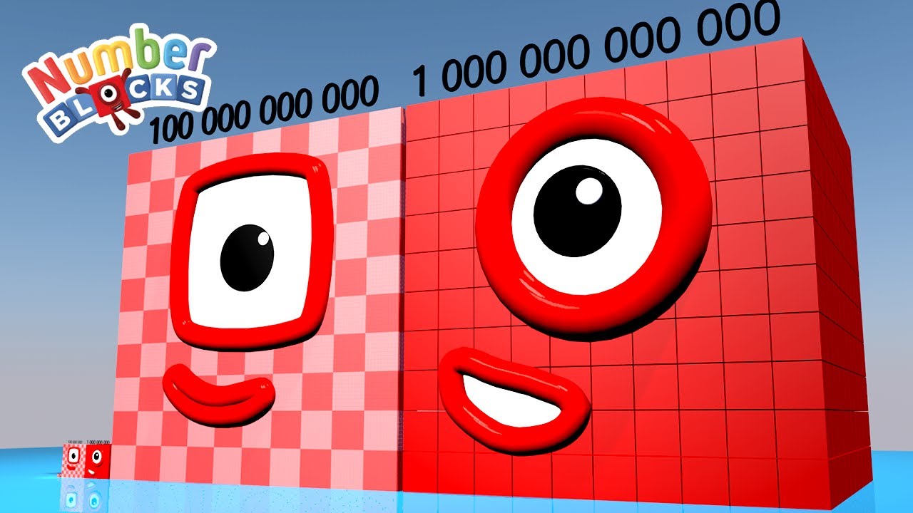 Numberblocks 1 trillion