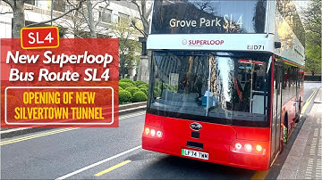 The New SL4 Bus and Silvertown Tunnel