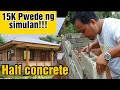 HALF CONCRETE-AMAKAN HOUSE: LAY OUT COST | vlog 16