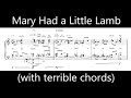 Mary Had a *Crazy* Little Lamb (with terrible chords) - June Lee