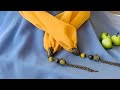 ШАРФ-КОЛЬЕ. Мастер-класс. SCARF-NECKLACE. Master Class. DIY.