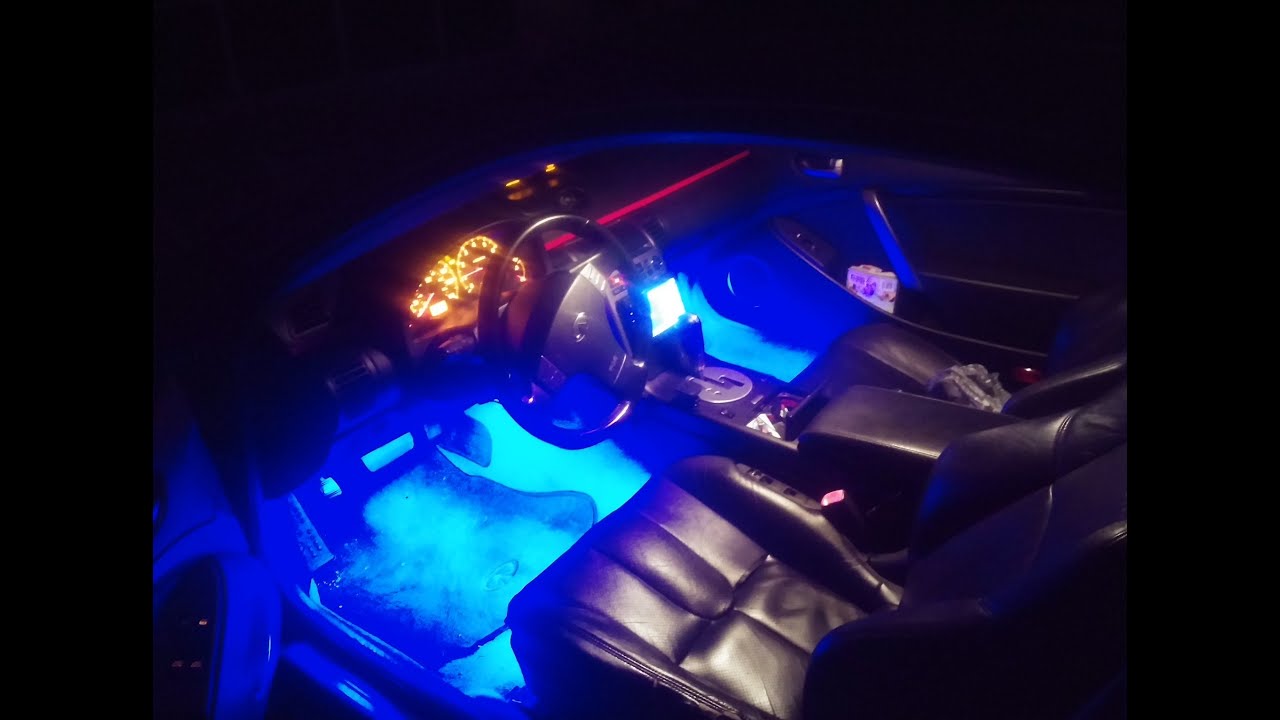 Amazon Com Ledglow 4pc Multicolor Led Interior Footwell Amazon Com Ledglow 4pc Multicolor Led Interior Footwell