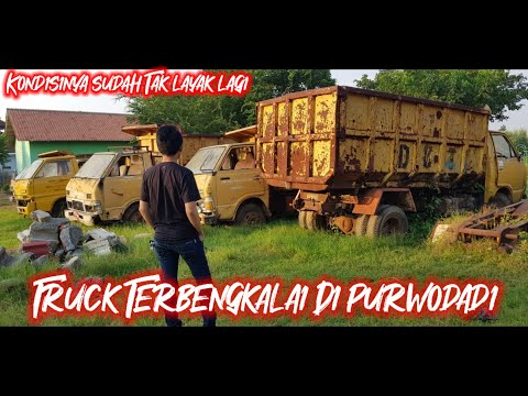 Buat yang penasaran dengan Hal Mistis.. Banyak truk terbengkalai di sini