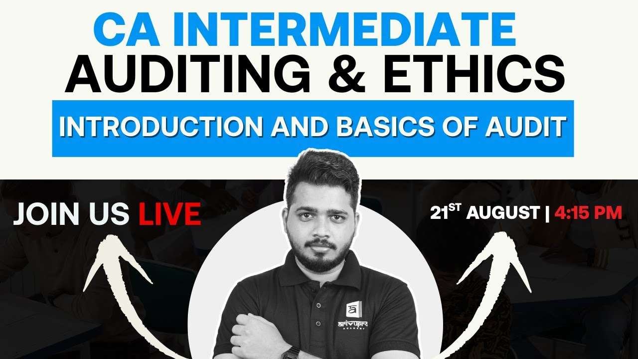 CA Inter Audit Introduction (Chapter 1): Basics of Audit Explained ...