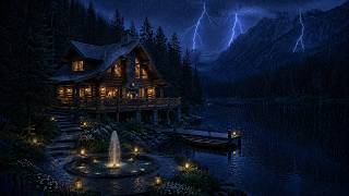 Gentle Rain Sounds for Stress Relief (No Ads) | Forest Stream Rainfall for Meditation & Sleep Live