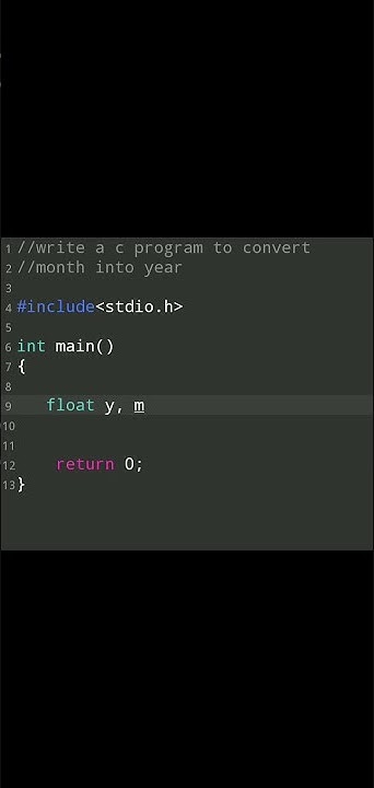 Computer program For Beginners | basic c language #shorts - YouTube