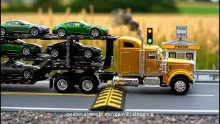 Cars and speed bumps,игрушечные машинки и лежачие полицейские, грузовики и лежачие полицейские