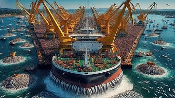 Đánh Bắt Và Chế Biến Hàng Trăm Tấn Cá Tuyết Trên Con Tàu Hiện Đại Bậc Nhất Châu Âu