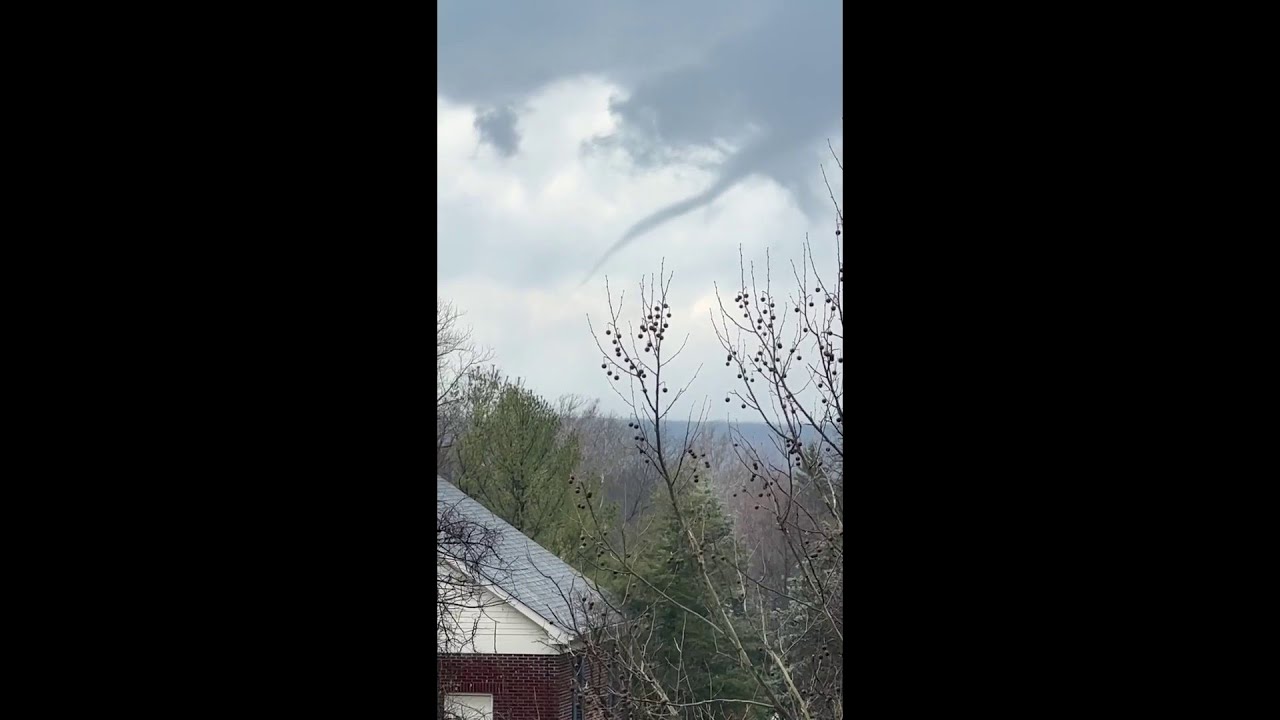 Wild funnel cloud spins in skies over Ohio YouTube