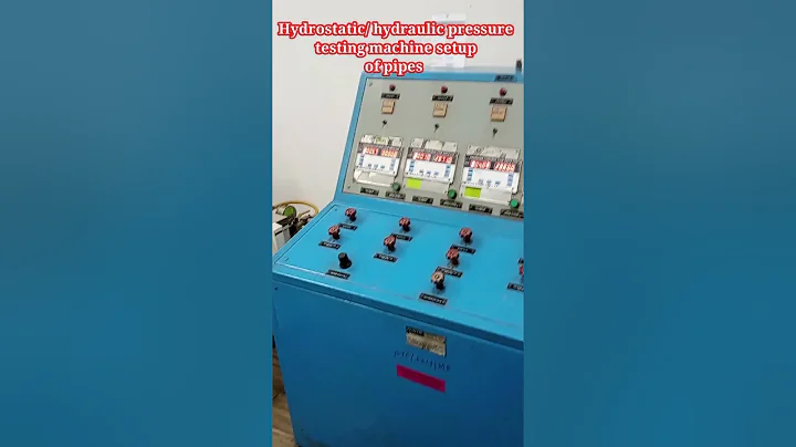 hydrostatic pressure test of pipes|| hydrostatic testing||hydraulic pressure testing machine setup👆