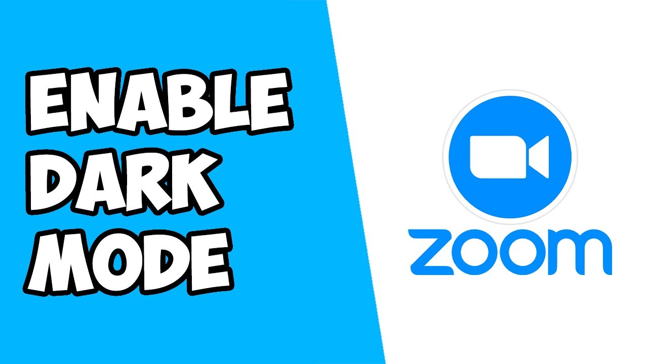 Zoom Quick How To Enable Dark Mode on Zoom (Quick & Easy) - YouTube