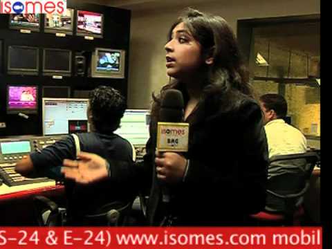 ISOMES students in NEWS 24 Virtual STUDIO for prac...