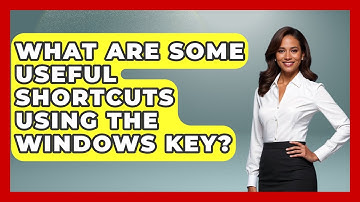 What Are Some Useful Shortcuts Using The Windows Key? - The Time Management Pro