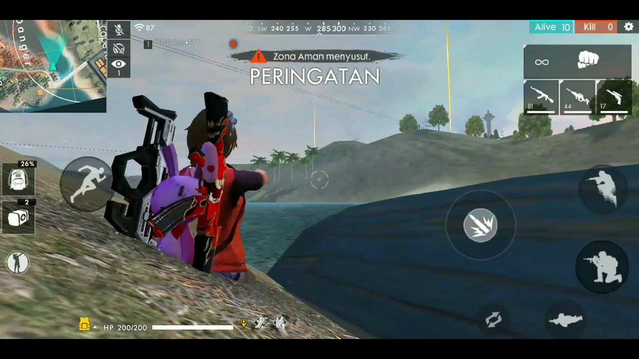 Bug istana bawah laut Sentosa di map  Bermuda  free  fire  