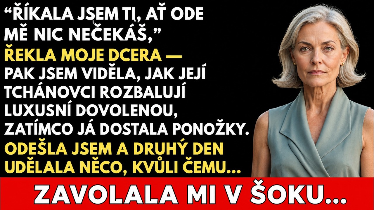„Tady máš, Natalie. Na tvůj věk je to ideální.“ Moje vlastní dcera mi o Vánocích hodila do klína leták na domov důchodců. Deset minut předtím jsem jí uvařila večeři pro celou rodinu. A její manžel...