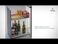 Vídeo: Botellero Panero Extraible de Acero para Cocina 300/400 mm