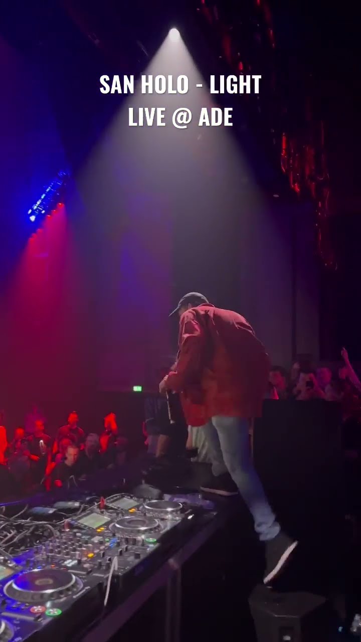 San Holo - Light live @ ADE #short #sanholo