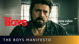 The Boys Manifesto | Karl Urban, Jack Quaid, Antony Starr | Amazon Prime Video | Sept  4