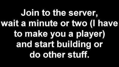 Hamachi Minecraft Server!