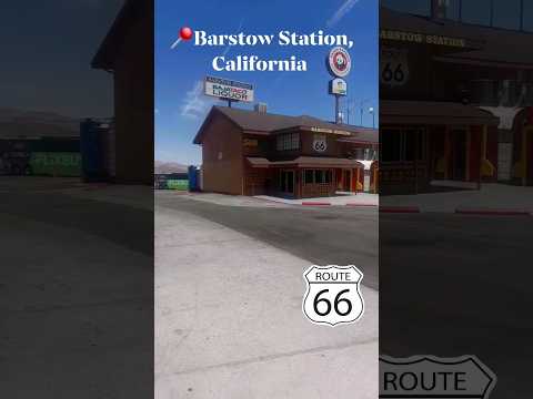 📍Next stop: Barstow Station in Barstow, California. #Route66 #BarstowStation #Travel #California