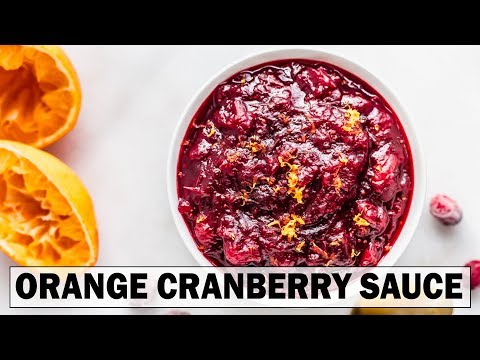 How To Make Cranberry Sauce || Quick & Easy