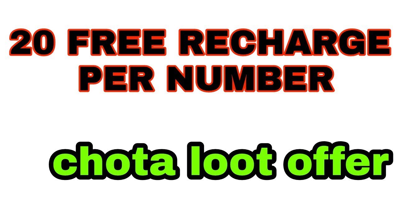 (EXPIRED)20 rupees free recharge per number (vodi app offer}) chota loot offer realme u1
