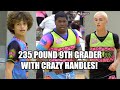 235 POUND 9TH GRADER WITH HANDLES! These Hoopers WENT CRAZY at MSHTV!