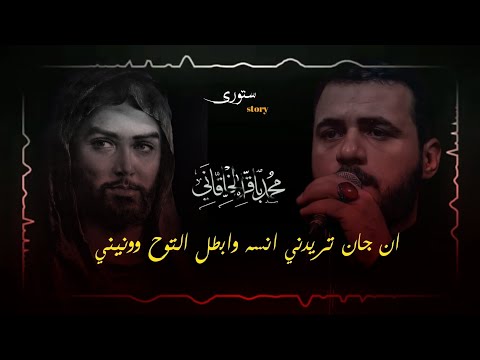 انجان تريدني انسه محمد باقر الخاقاني ستوري