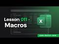 011 Macros in Excel