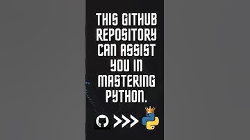 AWESOME PYTHON GITHUB REPOSITORY | PYTHON RESOURCES |CYBERSTREAM #programming #python