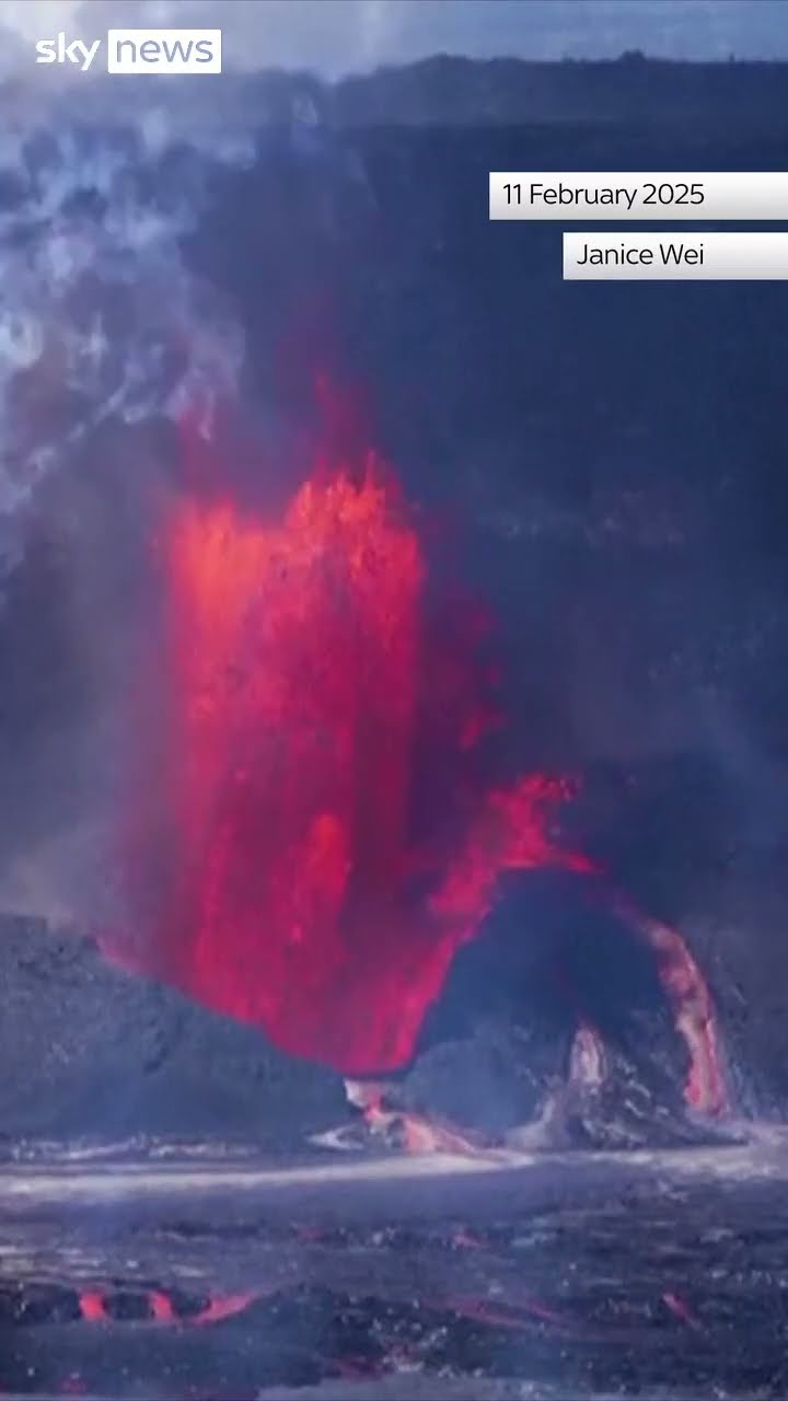 Hawaii volcano erupts for 10th time