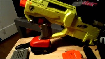 Nerf Rayven 12v Mod