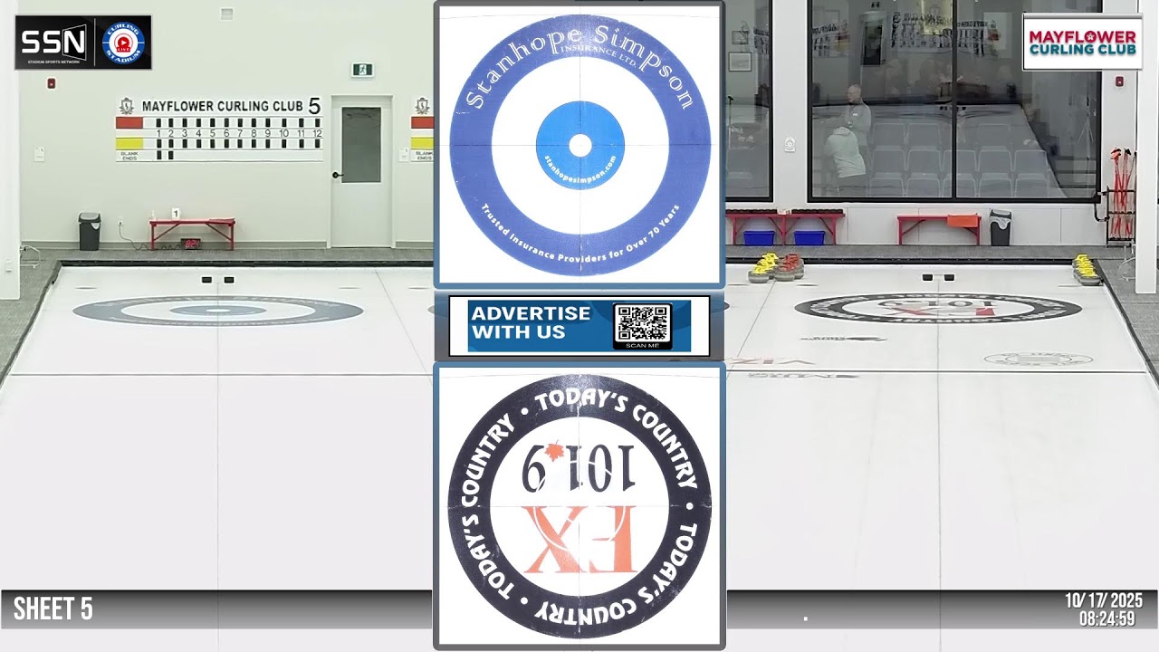 Oct 17 - 6:15 PM - Rafuse, Byron vs. MacDonald, Gordon - Friday Night Wreck-reational League