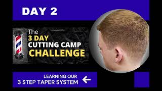 What will you learn during The Cutting Camp Challenge on DAY 2 | Online Clipper Cutting Class