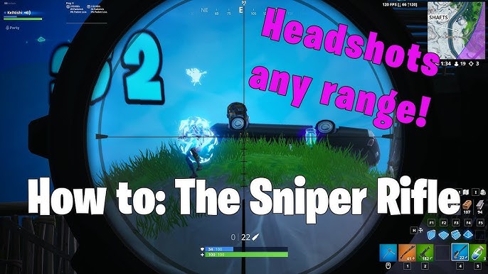 Fortnite Snipers guide (V9.10) - Fortnite Sniper tips, Sniper