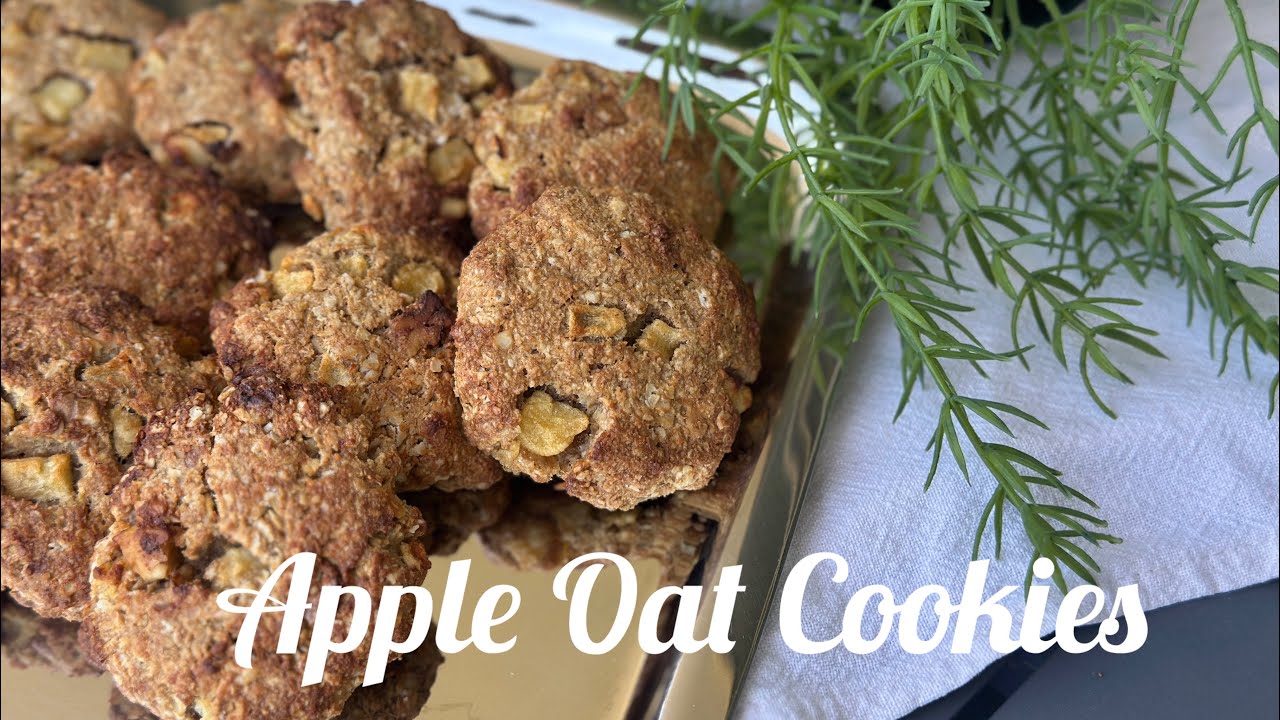 Golden Apple Oat Cookies 🍪
