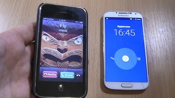 Ringing Alarms &  Incoming  call at the Same Time Samsung S4+Iphone 3Gs