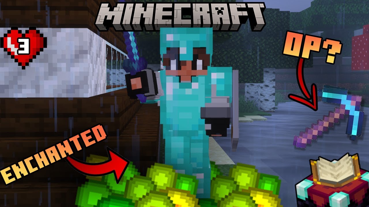 I Finnaly Enchanted My "Armour and Tools " | TAMIL | Minecraft Trichy ...