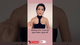 khi yêu không trao cho đàn ông quá sớm - MC Kỳ Duyên | shorts kyduyen