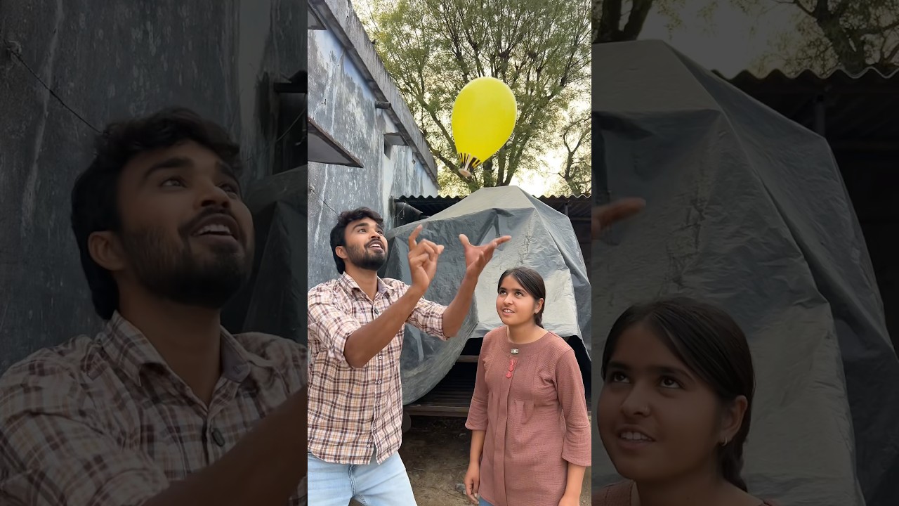 Hot Air Flying Balloon😲 #shorts #youtubeshorts