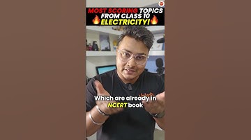 CBSE Class 10 Electricity: MOST SCORING TOPICS💯| 10th Science (Physics) Important Topics #Cbse2024