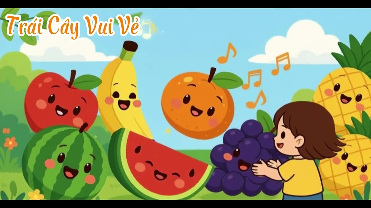 Trái Cây Vui Vẻ – Bài Hát Thiếu Nhi Năng Động, Sắc Màu