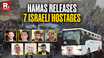 BREAKING: Hamas Hands Over 7 Israeli Hostages to Red Cross | Operation Returning Home