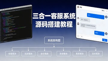 三合一客服系统源码搭建教程，10分钟就能上手搭建