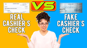 Real vs Fake Cashier’s Check (How to Tell the Difference)