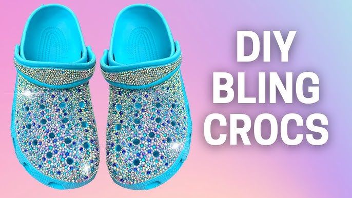 DIY DESIGNER CROCS, WATCH ME DESIGN CROCS