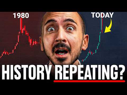 Video preview for Nick Valdez looks at the gold chart for a very specific reason. WHAT HAPPENED LAST TIME WE DUMPED? Right now, gold is copying the playbook from the 80’s. So can we use the 80’s to decode the future?