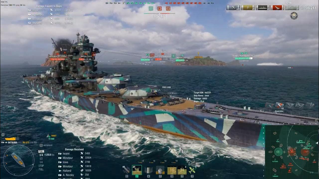 WOWS Satsuma YouTube